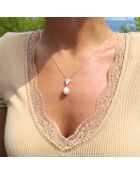 Collana FOR EVER in argento bianco naturale