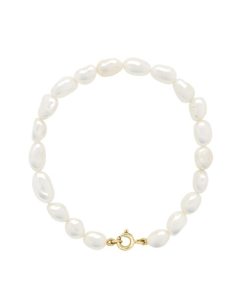 CLASSIC HERITAGE natuurlijke wit-geelgouden armband