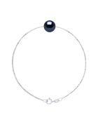 FOR EVER zwarte armband van Tahiti zilver