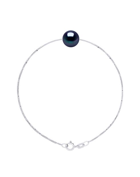 Bracciale FOR EVER nero in argento Tahiti