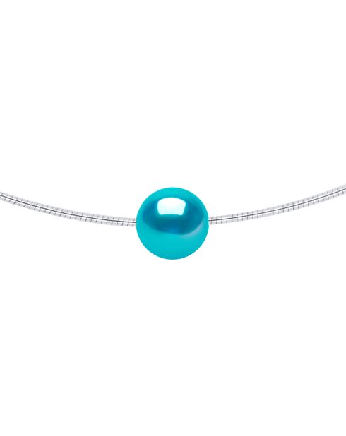 Collana FOR EVER in argento blu turchese