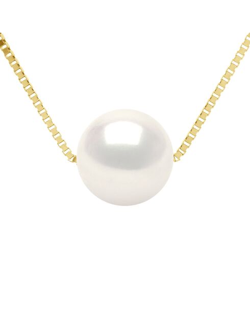 Collar de vermeil blanco natural FOR EVER