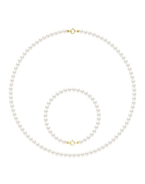 Conjunto de oro amarillo blanco natural CLASSIC HERITAGE