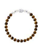 LIENS D'AMOUR Armband aus natürlichem Weißsilber