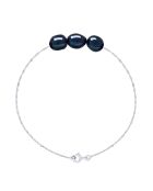 Bracciale FOR EVER nero in argento Tahiti