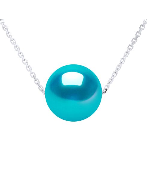 Collana FOR EVER in argento blu turchese
