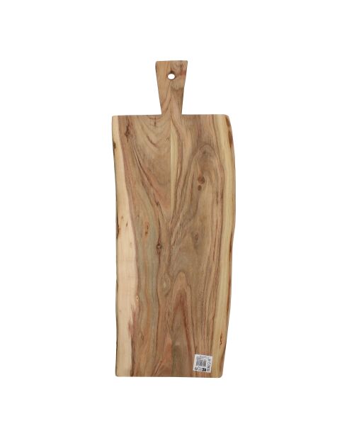 Schneidebrett aus Naturholz, 70 x 28 cm