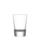 Lot de 6 shooters Boston transparents - 6,2 cl