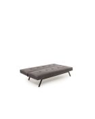 Divano letto a 3 posti Zola grigio - 78 cm x 64 cm x 180 cm