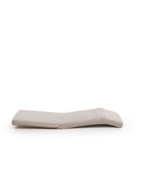 Divano letto singolo Nami crema - L. 55 cm x P. 50 cm x P. 35 cm