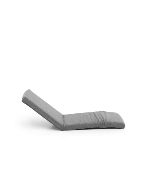 Canapé-lit 1 place Nami gris clair - l. 55 cm x P 50 cm x P. 35 cm