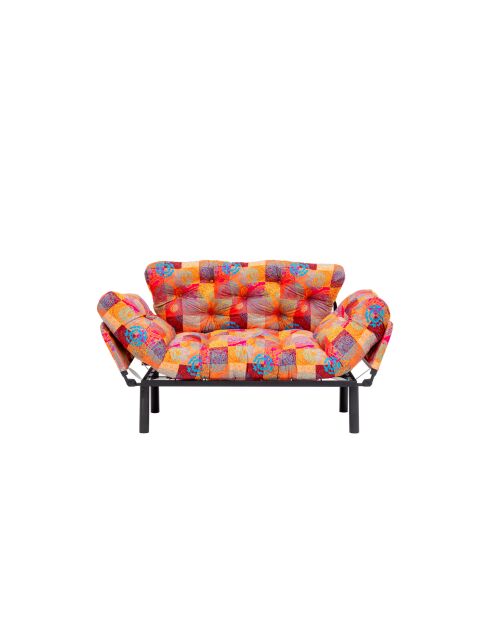Nitta Patchadoréek 2-zitsslaapbank - l.155 cm x H. 80 cm x D. 70 cm