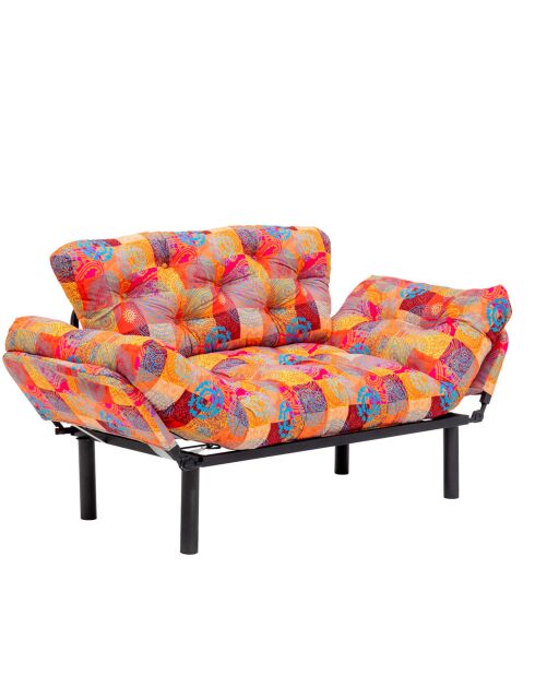 Nitta Patchadoréek 2-zitsslaapbank - l.155 cm x H. 80 cm x D. 70 cm