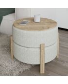 Kleine bank Clone saffiereik - l. 47 cm x H. 45,5 cm x D. 48 cm