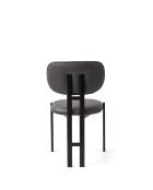 Set von 2 Stühlen Muriz schwarz anthrazit - L.43 cm x H. 83 cm x T. 47,5 cm