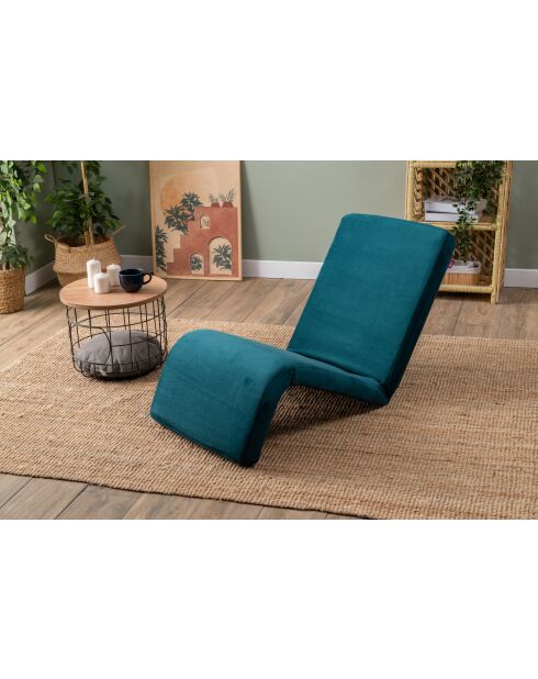 Divano letto Nami 1 posto verde petrolio - L. 55 cm x P 50 cm x P. 35 cm