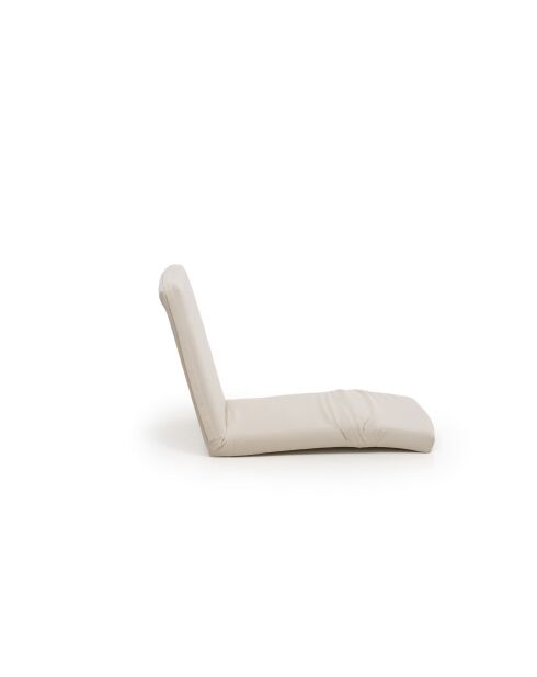 Fauteuil à bascule de jardin Nami Outdoor beige - l. 55 cm x P. 50 cm x P. 35 cm