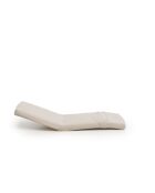 Fauteuil à bascule de jardin Nami Outdoor beige - l. 55 cm x P. 50 cm x P. 35 cm