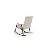 Fauteuil à bascule de jardin Oden Outdoor beige - l. 60 cm x P 50 cm x H . 65 cm