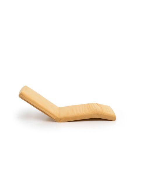 Divano letto singolo Nami Mustard - L. 55 cm x P 50 cm x P. 35 cm