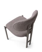 Set von 2 Stühlen Muriz Cendré Cappuccino - L.43 cm x H. 83 cm x T. 47,5 cm