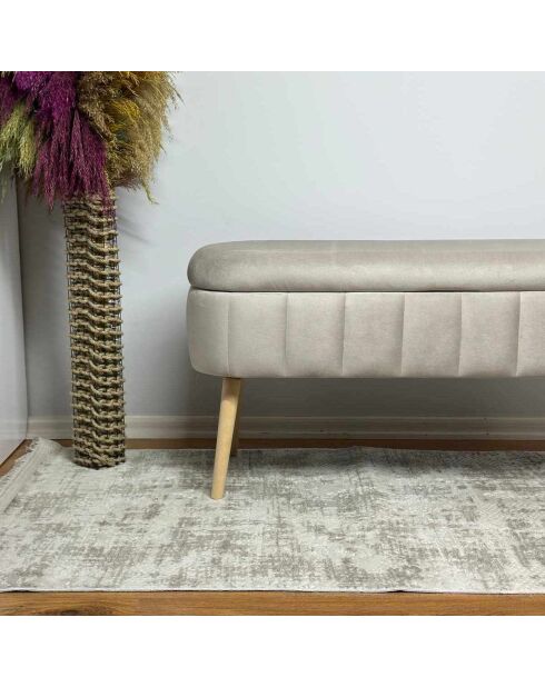 Banc Oslo Babyface beige - l . 90 cm x H. 46 cm x P. . 35 cm