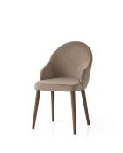 Lot de 2 chaises Coco bronze - l. 44 cm x H. 88 cm x P. 50.5 cm
