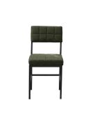 Chaise Dubaï verte - l.40 cm x H. 82 cm x P. 40 cm