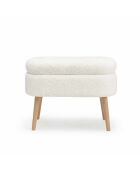 Banc Mini Oslo blanc - l. 60 cm  x H. 46 cm  x P. 35 cm