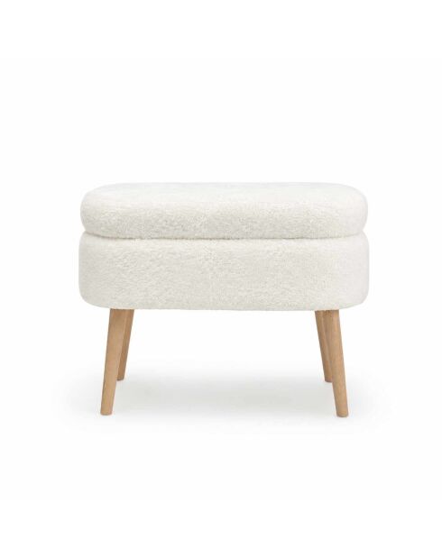 Banc Mini Oslo blanc - l. 60 cm  x H. 46 cm  x P. 35 cm