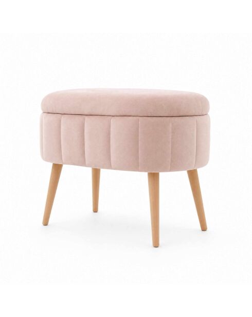 Rosa Mini-Bank Oslo - L. 60 cm x H. 46 cm x T. 35 cm
