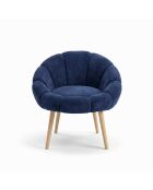 Fauteuil Papaye Anthracite - l . 70 cm  x H. 110 cm  x P. 70 cm