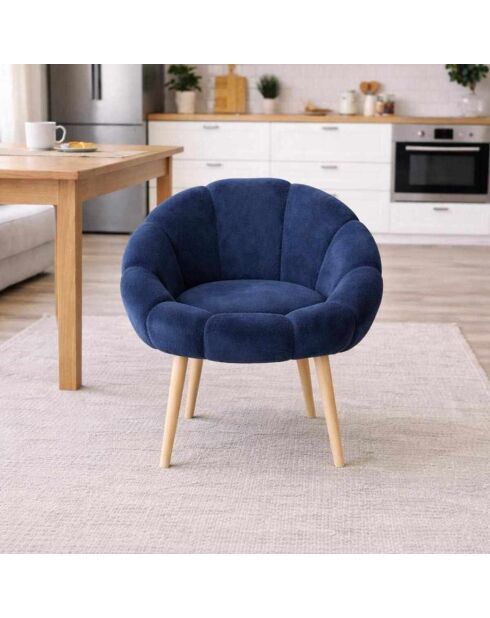 Fauteuil Papaye Anthracite - l . 70 cm x H. 110 cm x P. 70 cm