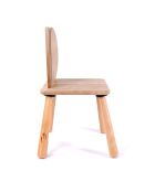 Chaise enfant BLTYZAKTV042 Chêne - l . 30 cm x H. 57 cm x P. 30 cm