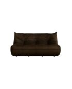 Bocek braunes 2-Sitzer-Sofa - L. 145 cm x B. 100 cm x H. 80 cm