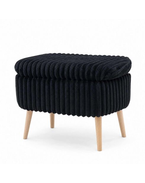 Lin Mini Oslo Toscano bank zwart - B. 60 cm x H. 46 cm x D. 35 cm