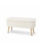 Banc Oslo Linen crème toscane - l . 90 cm x H. 46 cm x P. 35 cm