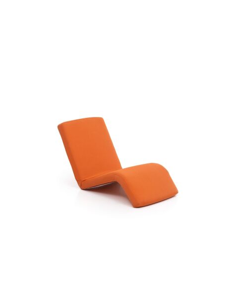 Mecedora de jardín naranja Nami Outdoor, 55 cm de largo x 50 cm de profundidad x 35 cm de profundidad