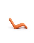 Mecedora de jardín naranja Nami Outdoor, 55 cm de largo x 50 cm de profundidad x 35 cm de profundidad