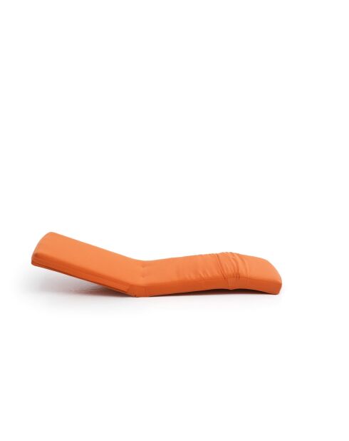Mecedora de jardín naranja Nami Outdoor, 55 cm de largo x 50 cm de profundidad x 35 cm de profundidad