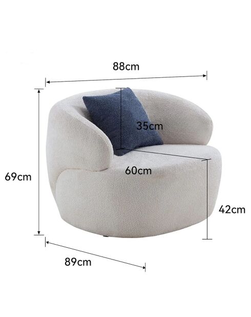 Panca Vina 0400 - 1- Verde pistacchio atlantico - H. 31 cm x l. 110 cm x H. 82,5 cm 