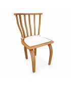 Chaise italien natural - l.43 cm x H. 78 cm x P. 44 cm