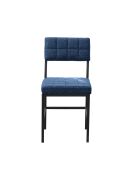 Sedia Dubai blu marino - l.40 cm x H. 82 cm x P. 40 cm