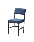 Sedia Dubai blu marino - l.40 cm x H. 82 cm x P. 40 cm