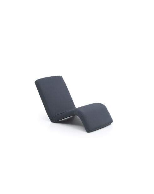 Mecedora de jardín Nami Outdoor antracita, 55 cm de largo x 50 cm de profundidad x 35 cm de profundidad