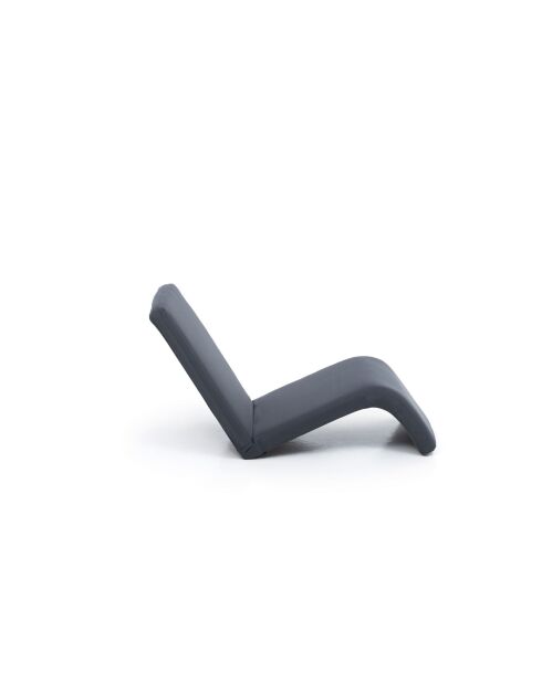 Mecedora de jardín Nami Outdoor antracita, 55 cm de largo x 50 cm de profundidad x 35 cm de profundidad