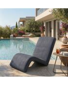 Mecedora de jardín Nami Outdoor antracita, 55 cm de largo x 50 cm de profundidad x 35 cm de profundidad