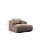 Set aus 2 Sesseln und Couchtisch 3-teilig Star anthrazit