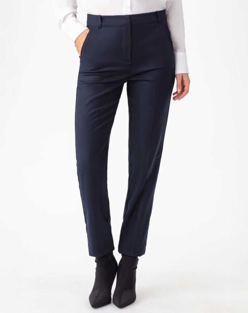 Marineblaue Hose Joan