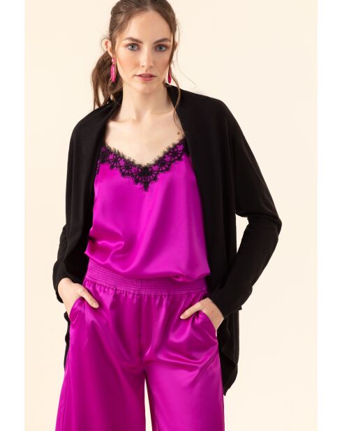 Chaleco negro Charmant